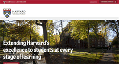 Desktop Screenshot of dce.harvard.edu