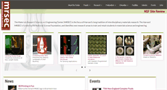 Desktop Screenshot of mrsec.harvard.edu