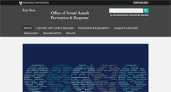 Desktop Screenshot of osapr.harvard.edu