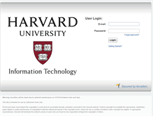 Tablet Screenshot of fta.fas.harvard.edu