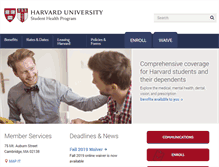 Tablet Screenshot of hushp.harvard.edu